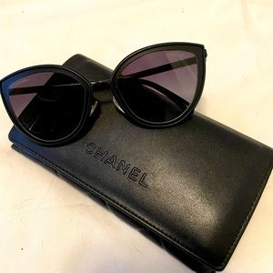 Chanel Large Cat Eye Sunglasses